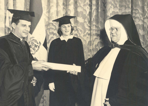 Mother Gerald receives honorary degree from Universidad de Santo Domingo in the Dominican Republic